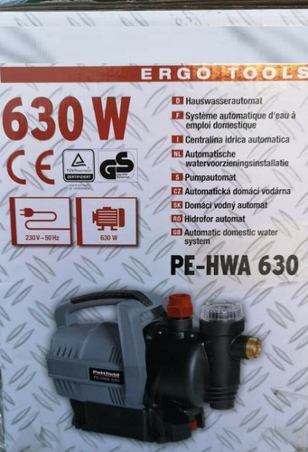 Hauswasserautomat hwa 630 - pe-hwa,