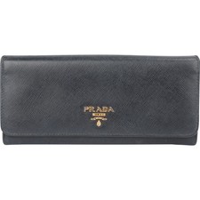Prada Saffiano Leather Wallet Portemonnaie Geldbörse