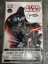 Marvel Comic  Star Wars #1 Signed By Jeremy Bulloch