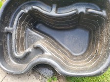 Gartenteichbecken gebraucht   mit Pumpe