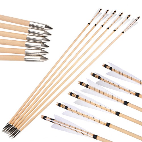 Holzpfeile jagdpfeile - 6/12, 32"