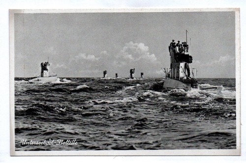 Unterseeboot flottille - ak,