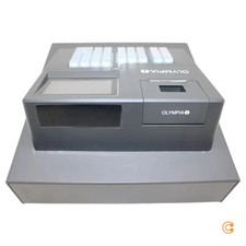 Olympia K 100 Registrierkasse Schwarz Bürogerät Kasse Ladekasse SIEHE TEXT/F722