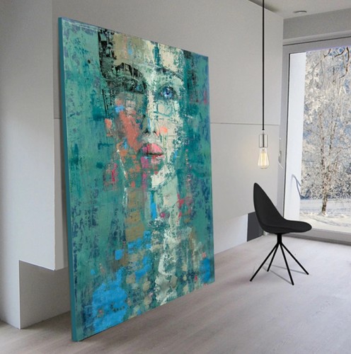 Xxl leinwand bild 135x100x5 - leinwand,