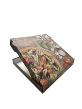 100 X Pizza Karton Pizza-Box 32x32 cm Karton Bon Appetit Kraft Pizzeria