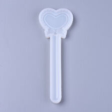 Silikonform 15x5cm Mold Lesezeichen Lineal Herz Handwerk Resin Abformen Gießen 