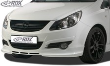RDX Frontspoiler für OPEL Corsa D (-2011) Spoiler Lippe Ansatz Front PUR ABS