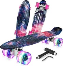 Mini Cruiser Skateboard LED
