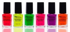 6x12ml neon stamping lack set - neon,