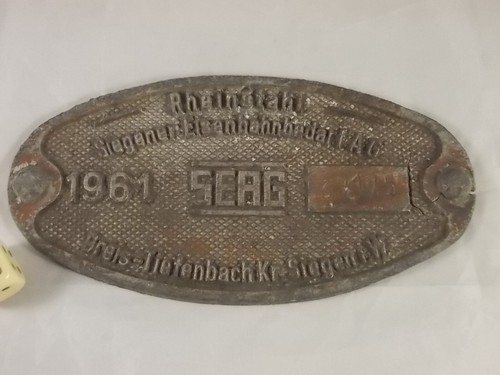 Original lokschild - original,