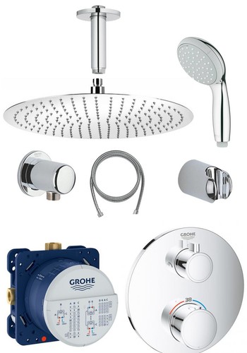 Grohe thermostat duscharmatur - grohe,
