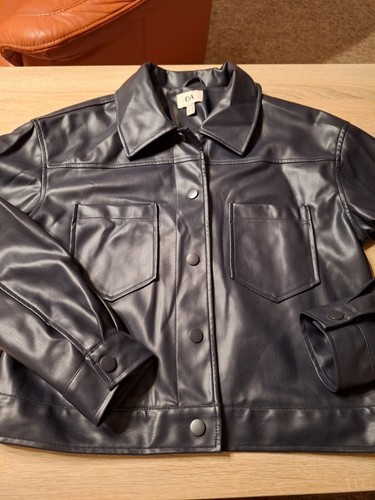 Kunstlederjacke von c - kunstlederjacke, gr.