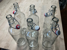 6 x stabile Bügel-Flasche