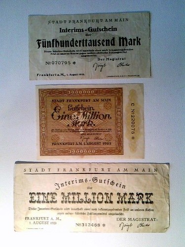 Banknote frankfurt main - banknote,,