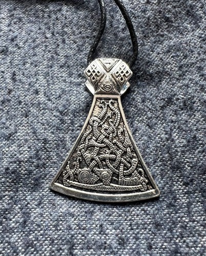 Anhänger kette axt ornamente - kette,