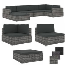 Poly Rattan Sitzgarnitur