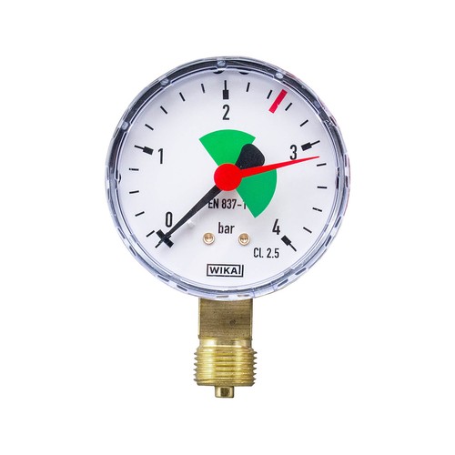 Wika heizungs manometer 63 - wika,