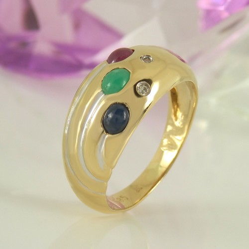 Ring goldring 585 gelbgold 14k - goldring,