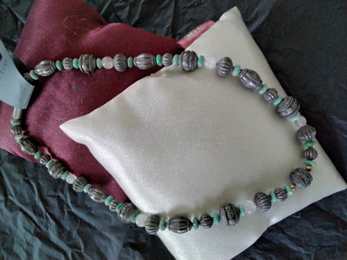 Collier pilgrim mit rosenquarz - collier,