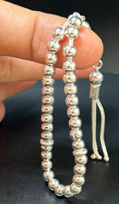 Gümüs Tesbih Gümüş 5mm Tespih 925 Silber kleine Miniatur Gebetskette Misbaha NEU