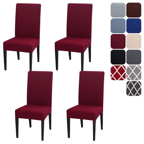 Stuhlhussen 4er set stretch - stuhlhussen,