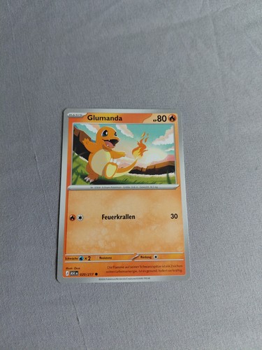 Pokémon karte glumanda - pokémon,