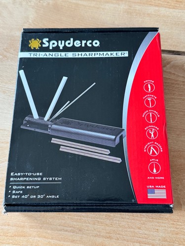 Spyderco tri angle sharpmaker - spyderco,