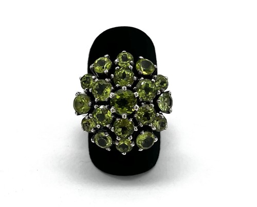 925 silberring peridot - 925/-,