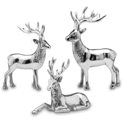 Deko hirsch figuren 3er set - 3er,