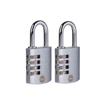 2x Zahlenschloss 4-stellig