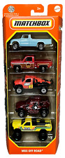 Matchbox 5 Pack MBX Off Road 1:64 Modellauto Kinder Spielzeug Set 2024 4x4 Chevy