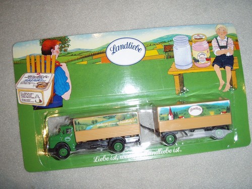 Werbe truck mercedes - mercedes, landliebe