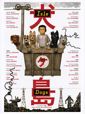 Wes Anderson, Tilda Swinton - Isle of Dogs - Autogramm original