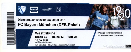 Ticket pokal vfl - pokal,