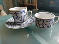 Konvolut Winterling/Bareuther Strohblume/ Indisch Blau, Tasse2 x, 1 Untertasse 1