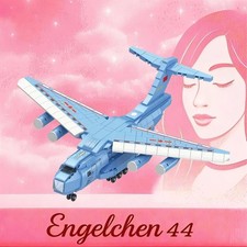 654-teiliges Transportflugzeug Modell Puzzle Spielzeug Flugzeug Puzzle Bauset