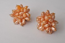 Alte Ohrclips - Hippie Style - Vintage 60er/70er Jahre