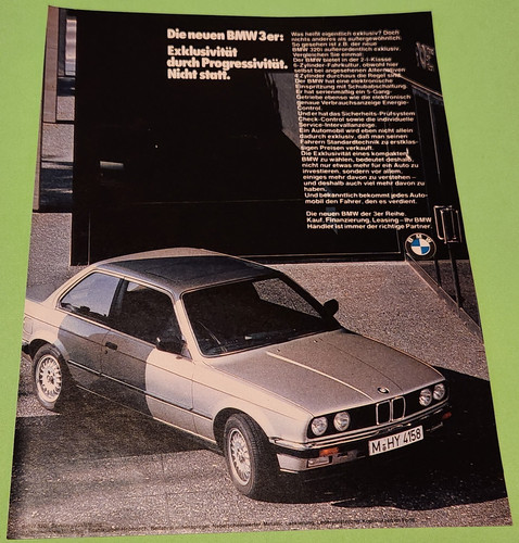 Bmw 3er werbeanzeige - 3er,