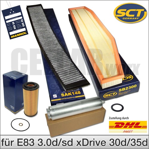 Inspektionspaket filter set - inspektionspaket,