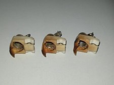 3 Fassungen/Halter (für Skalenlämpchen) aus Loewe Opta Meteor Stereo 4761W 