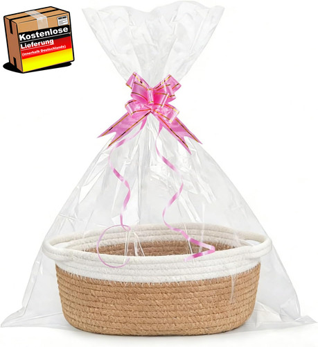 Geflochtener geschenkkorb - geflochtener,