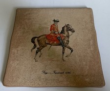 Alte Kachel Kachelbild Fliese Bild 20x20cm Soldat Dragoner Frankreich 1724
