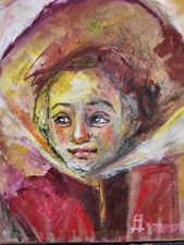 Ölbild Frau Modern Art