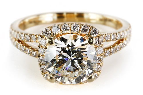 Ring brillant ct h vs2 - 1, 1,24