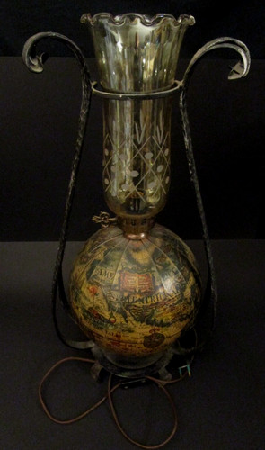 Alte stehlampe gusseisen - gusseisen, mit