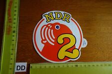 Alter Aufkleber TV Radio Sender Sendung NDR 2