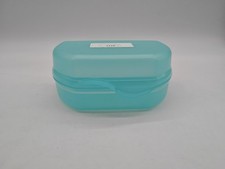 TUPPERWARE To Go Snacky hellblau Brotbox Kindergarten Pausenbrot Sandwich Dose