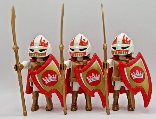 Playmobil kronenritter weiß - kronenritter,