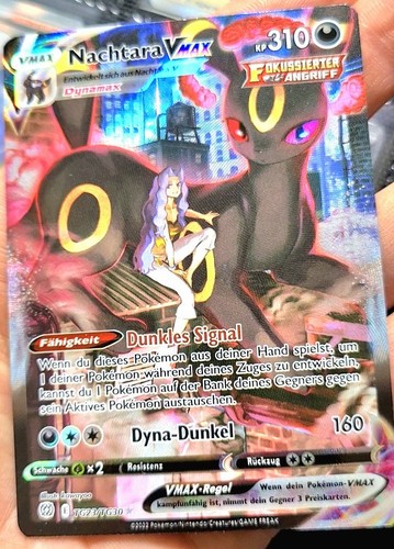 Nachtara max pokemon - nachtara, karte