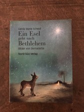 Ein Esel geht nach Bethlehem * Minibuch * G. M. Scheidl * 1991 Nord-Süd Verlag